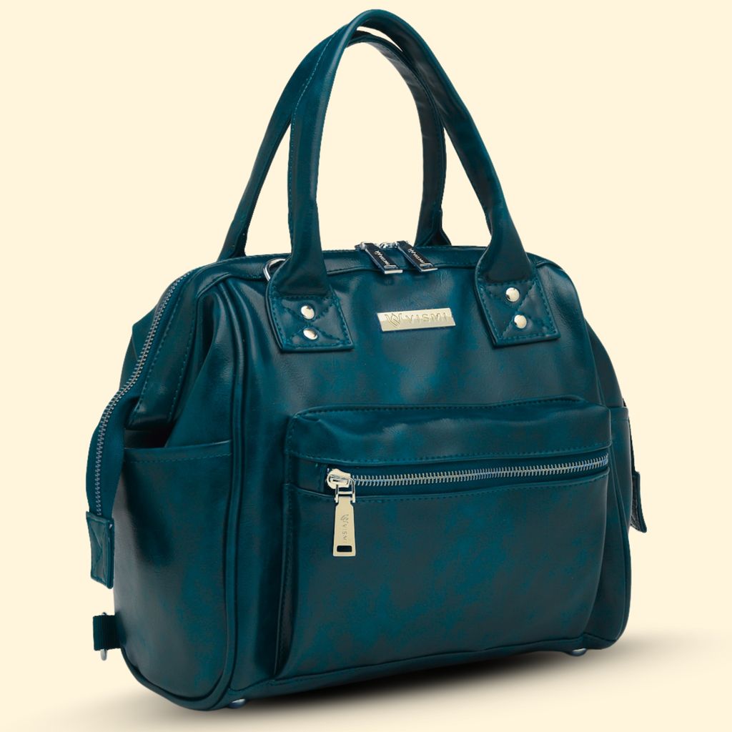 Women Handbag Pu Leather Crossbody Sling Bag Stylish Office Bag Lightweight Water Resistant Satchel Shoulder Bag With Detachable Strap