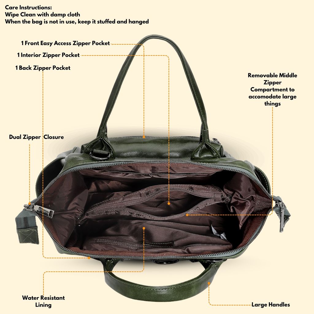 Women Handbag Pu Leather Crossbody Sling Bag Stylish Office Bag Lightweight Water Resistant Satchel Shoulder Bag With Detachable Strap