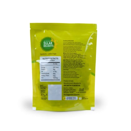 Dr. Renga’s Solar Delights Solar Dried Ladies Finger (Okra/Bhindi) | Dehydrated & Natural | Ready to Cook for Curries, Fry & Sambar | 100g