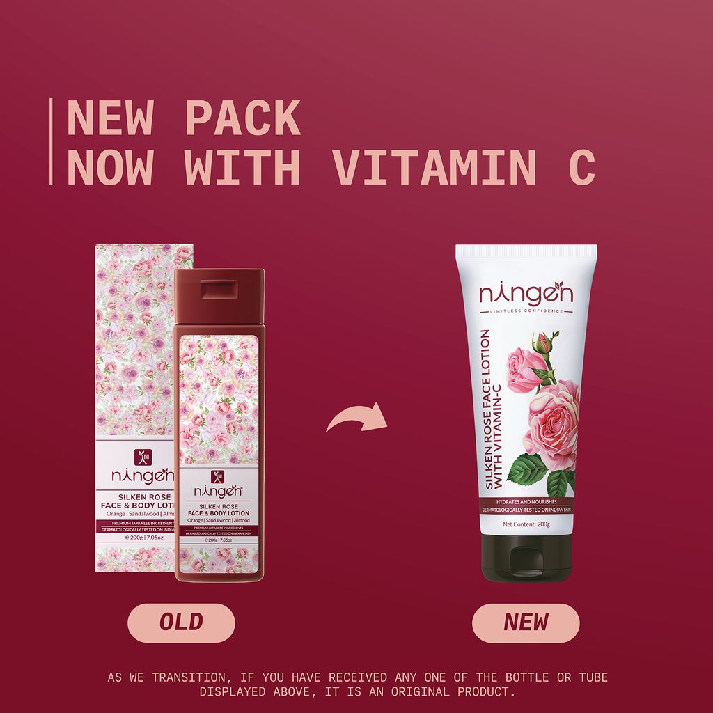 Silken Rose Face Moisturizing Lotion