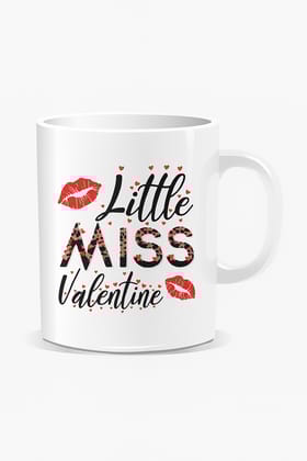 Little Miss Valentine Mug - Perfect Valentine's Day Gift Little Miss Valentine Mug - Perfect Valentine's Day Gift