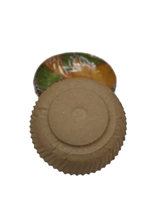 Leaf-Printed Eco-Friendly Paper Plates Leaf-Printed Eco-Friendly Paper Plates