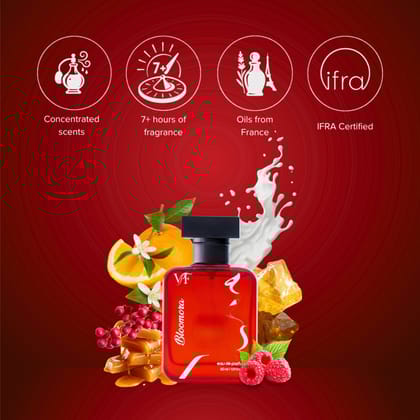VPF Perfume for Women, 2x50ml | Ladies Perfume | Luxury Perfume Long Lasting Smell | Eau de Parfum | Floral & Fruity Fragrance Scent