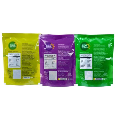 Buy Everyday Veggie Combo 300g – Ozone-Washed Solar-Dried Lady’s Finger, Brinjal & Bitter Gourd | 100% Natural, Preservative-Free Vegetables | Made in India | Dr. Renga’s Solar Delights | Pack of 3 (100g Each)