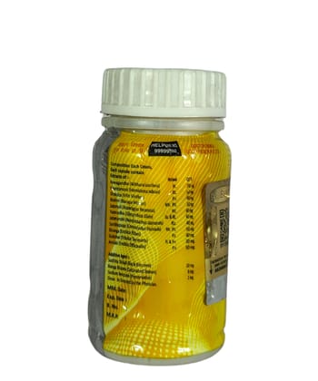 Good Health Ayurvedic Capsules – 50 Veg Caps × 2 Bottles (Total 100) | Natural Weight Gain, Energy & Immunity Booster | Appetite & Liver Support