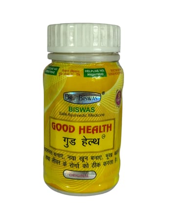Dr Biswas Good Health Capsules – 50 Veg Caps × 5 Bottles (Total 300) | Natural Weight Gain, Energy & Immunity Booster | Appetite & Liver Support.