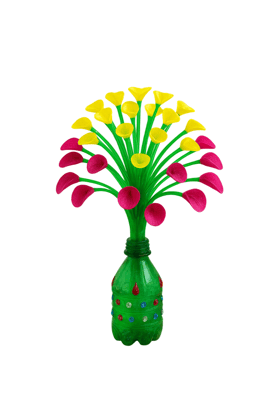 Handcrafted Artifical flower Vase