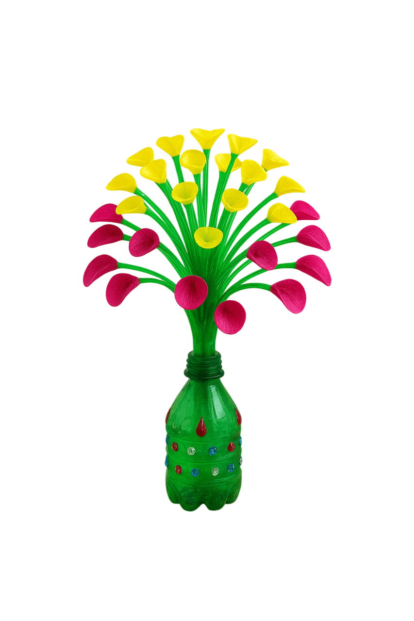 Handcrafted Artifical flower Vase