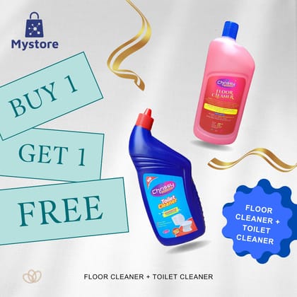 Chrissy Floor Cleaner + Toilet Cleaner Combo Pack | Advanced Formula