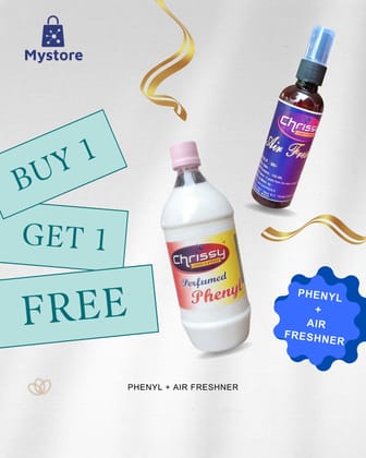 Chrissy Perfumed Phenyl & Air Freshener Combo Pack