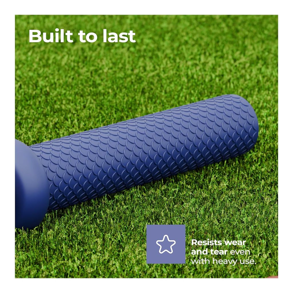 Teknaxo | Bat Grip| Ring Texture | Ergonomic Design | Easy Wrap | Soft Rubber Grip for Better Cricket Swing | Durable, Bat Grip for All Cricket Players