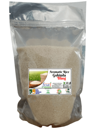 Premium Aromatic Gobinda Bhog Rice | Authentic Indian Fragrant Rice 500g