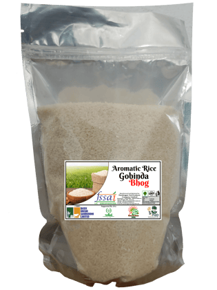Aromatic Gobinda Bhog Rice - Premium Quality Fragrant Grain 1 Kg