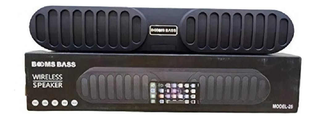 Latest Booms Bass L-25 HD Sound Portable Wireless Bluetooth Speaker for Mobile Computer & LCD TV 10 W Bluetooth Speaker (Multicolour, Stereo Channel)