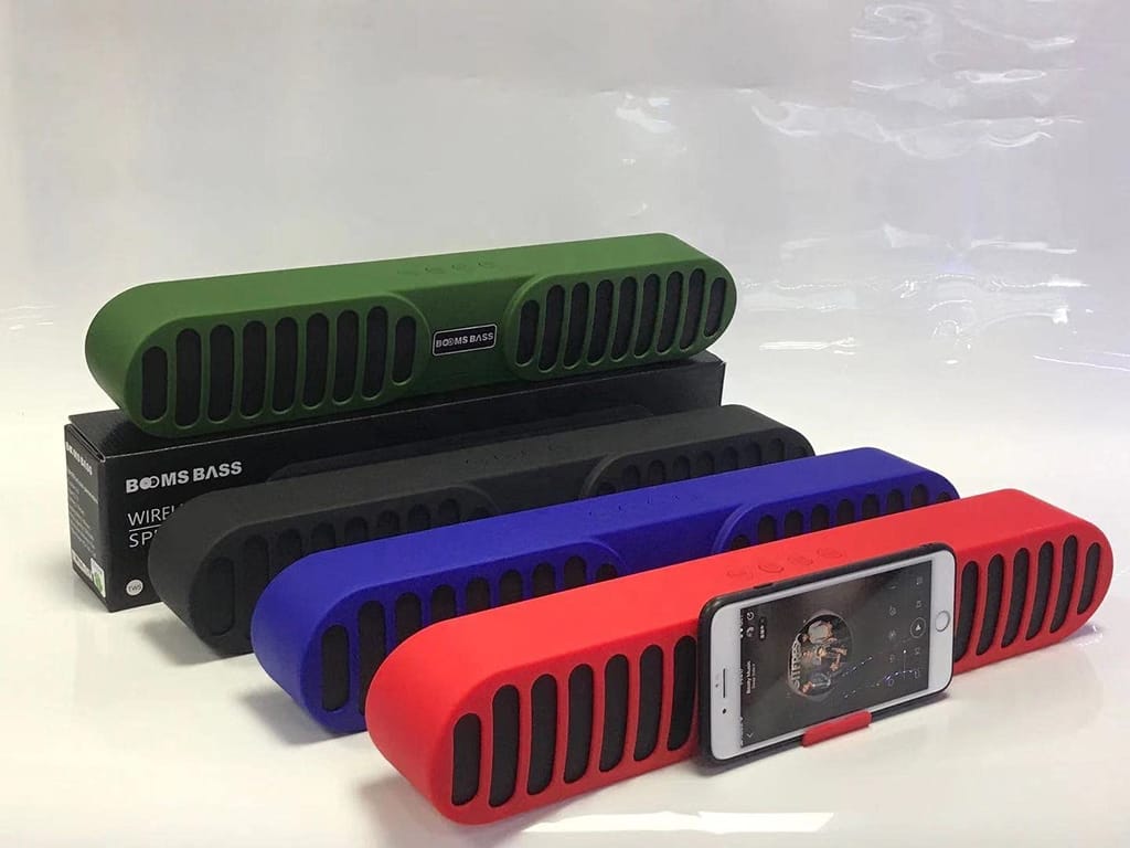 Latest Booms Bass L-25 HD Sound Portable Wireless Bluetooth Speaker for Mobile Computer & LCD TV 10 W Bluetooth Speaker (Multicolour, Stereo Channel)