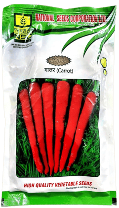 NSC High Quality Carrot Seeds - Premium Vegetable Seeds for Gardening & Farming
