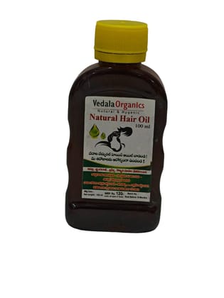 Vedala Organics Natural Hair Oil for Healthy Hair - 100ml