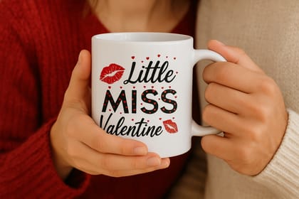Little Miss Valentine Mug - Perfect Valentine's Day Gift