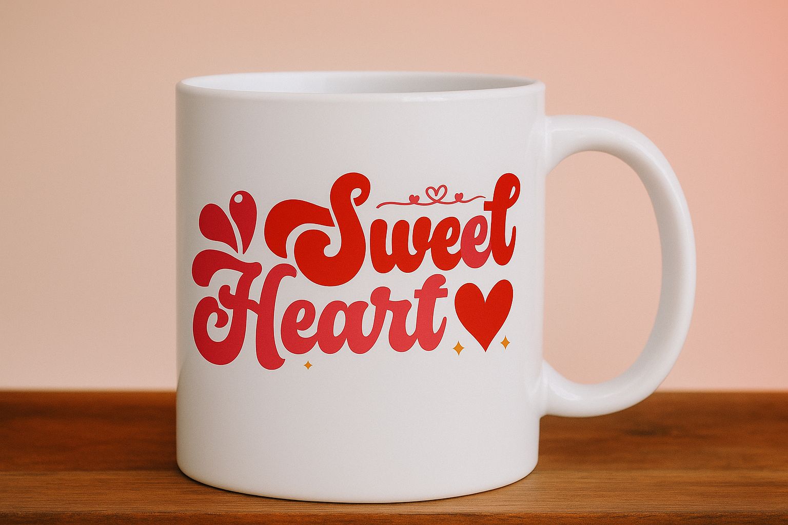 Sweet Heart Mug - Romantic Gift for Valentine's Day