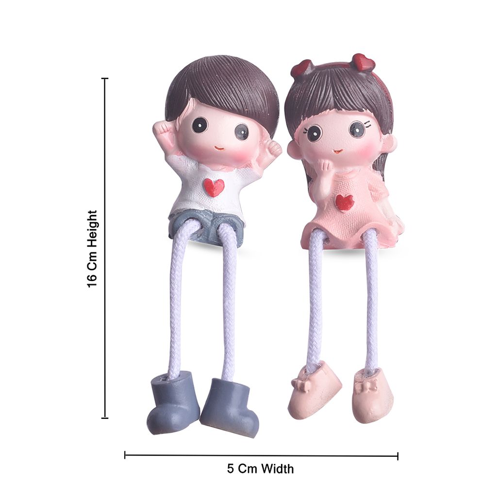 Couple Miniature Idol with Heart | Love Statue | Family Miniatures | Miniature Family | Family Statue | Family Sculptures | Aesthetic Toys | Love Sculpture | Couple Figurines