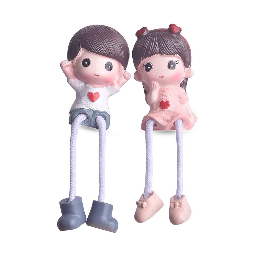 Couple Miniature Idol with Heart | Love Statue | Family Miniatures | Miniature Family | Family Statue | Family Sculptures | Aesthetic Toys | Love Sculpture | Couple Figurines