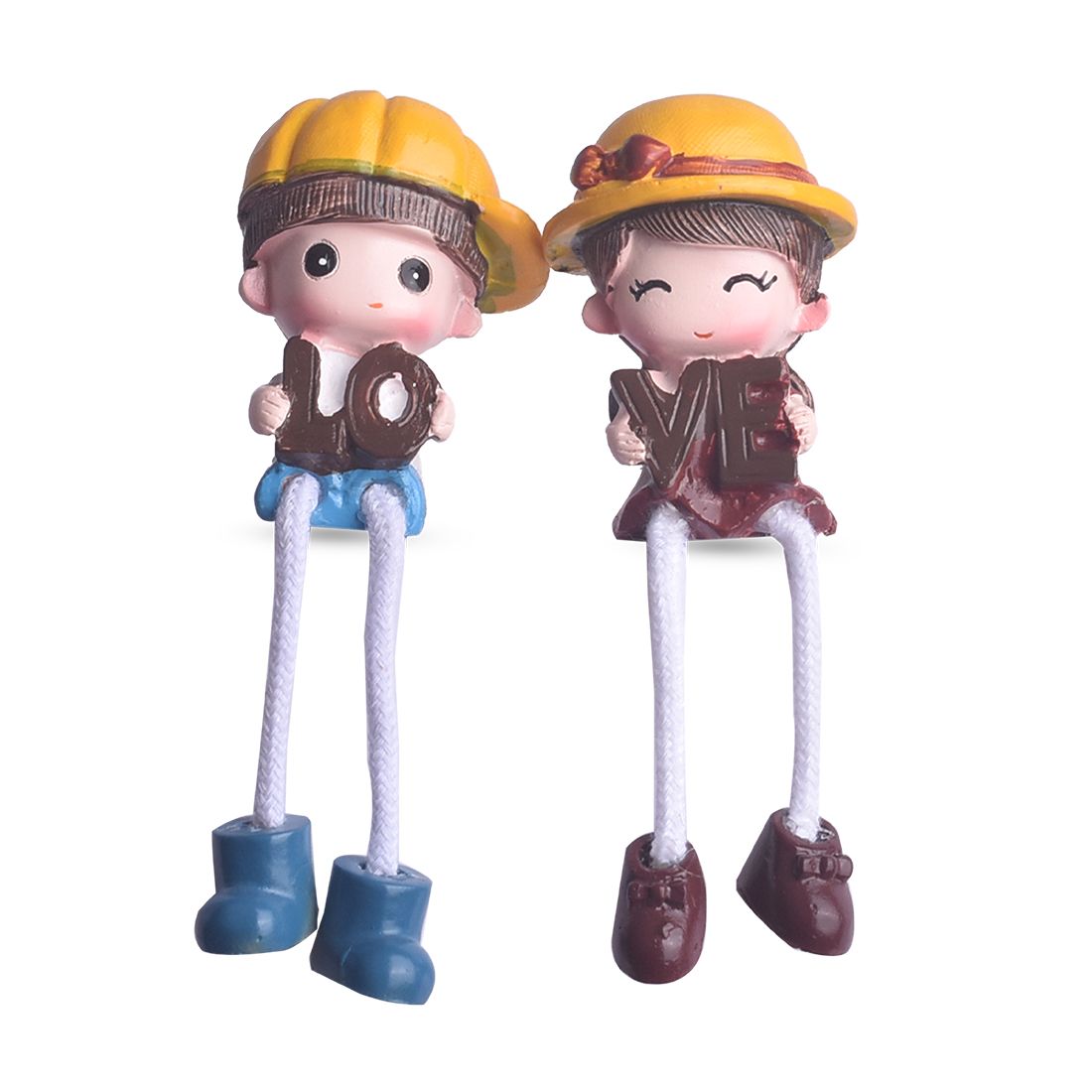 Best Couple Idol with Love Text | Couple Sculpture | Love Sculpture | Angel Of Love Statue | Lovers Statue | Couple Idols |  Wedding Couple Figurines | Velantine Gift