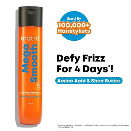 Matrix Opti.Care Professional Shampoo for Frizzy Hair with Shea Butter, Upto 4 Days Frizz Control (350ml) Matrix Opti.Care Professional Shampoo for Frizzy Hair with Shea Butter, Upto 4 Days Frizz Control (350ml)