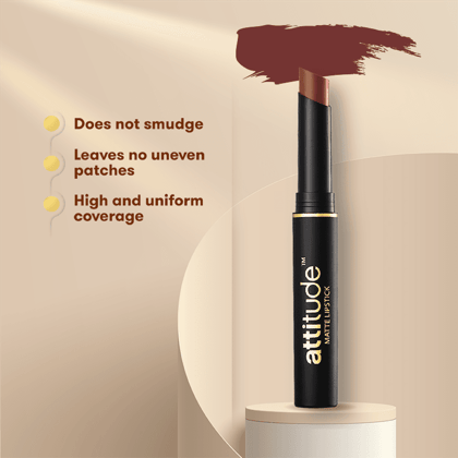 Matte Lipstick Cappuccino Brown 2gm