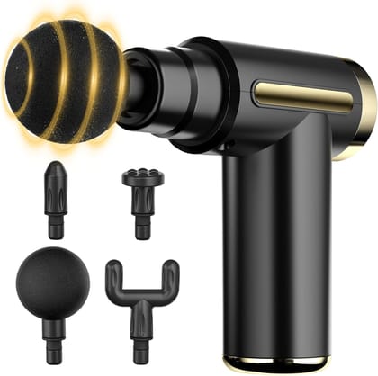 Massage Gun for Pain Relief Body, Neck, Shoulders, Back, Arms & Feet Massager- 6 Speed Settings Full body gun massager Handheld massager (multi colour)