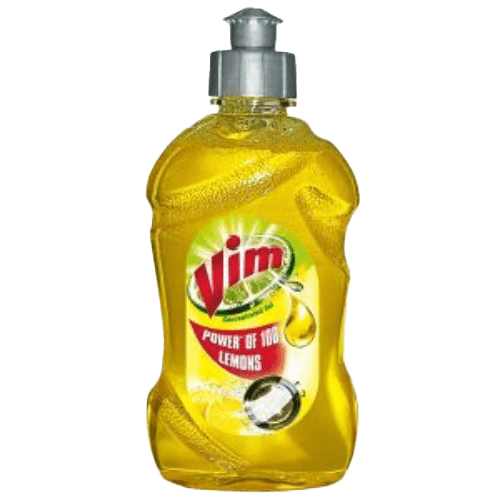 Vim Dishwash Gel Liquid Lemon 250ml