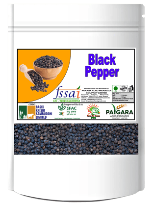 Premium Whole Black Pepper | Kali Mirch Whole Spices - 500g