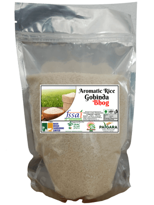 Aromatic Gobinda Bhog Rice - Premium Quality Fragrant Grain 1Kg