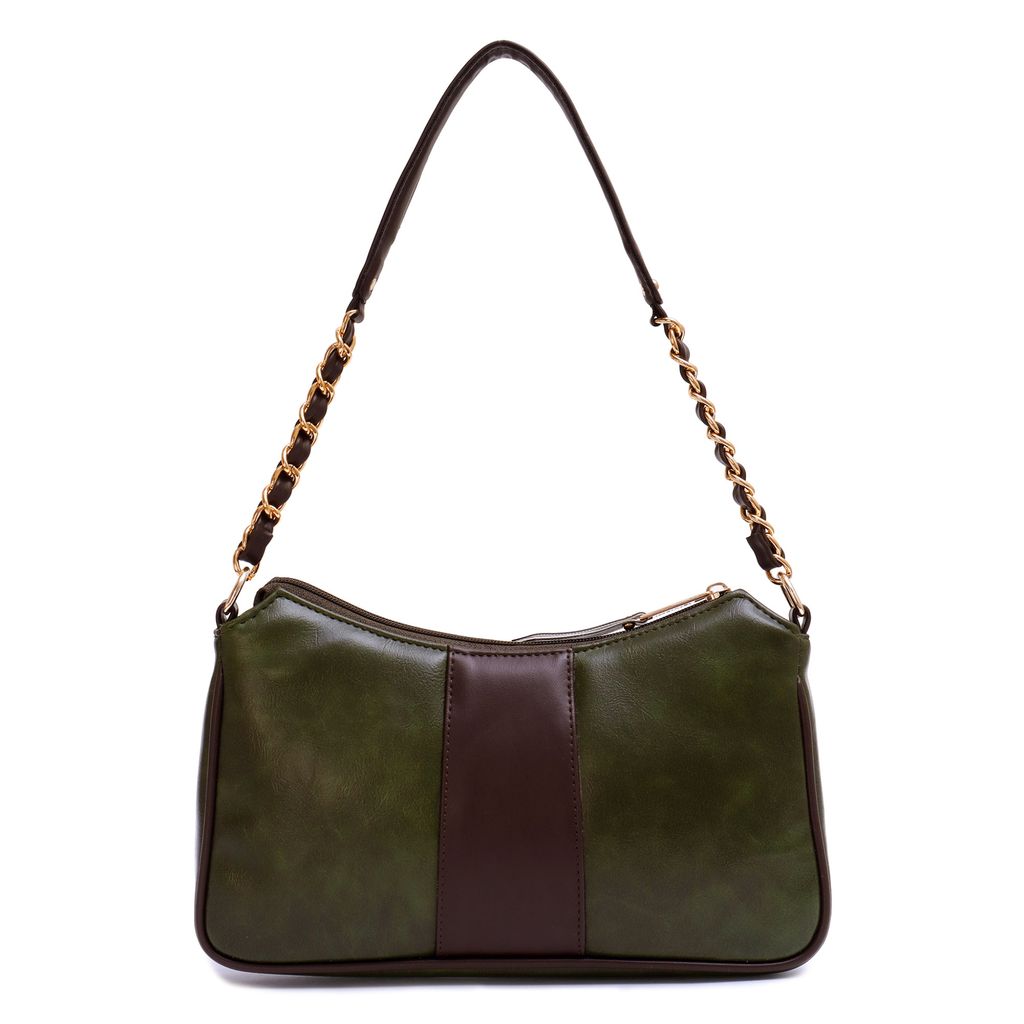 VISMIINTREND Women Handbag | Pu Leather Satchel Bag | Crossbody Sling Bag with Detachable Adjustable Strap | Evening Party Handbag | Solid Half Moon Style | Bags