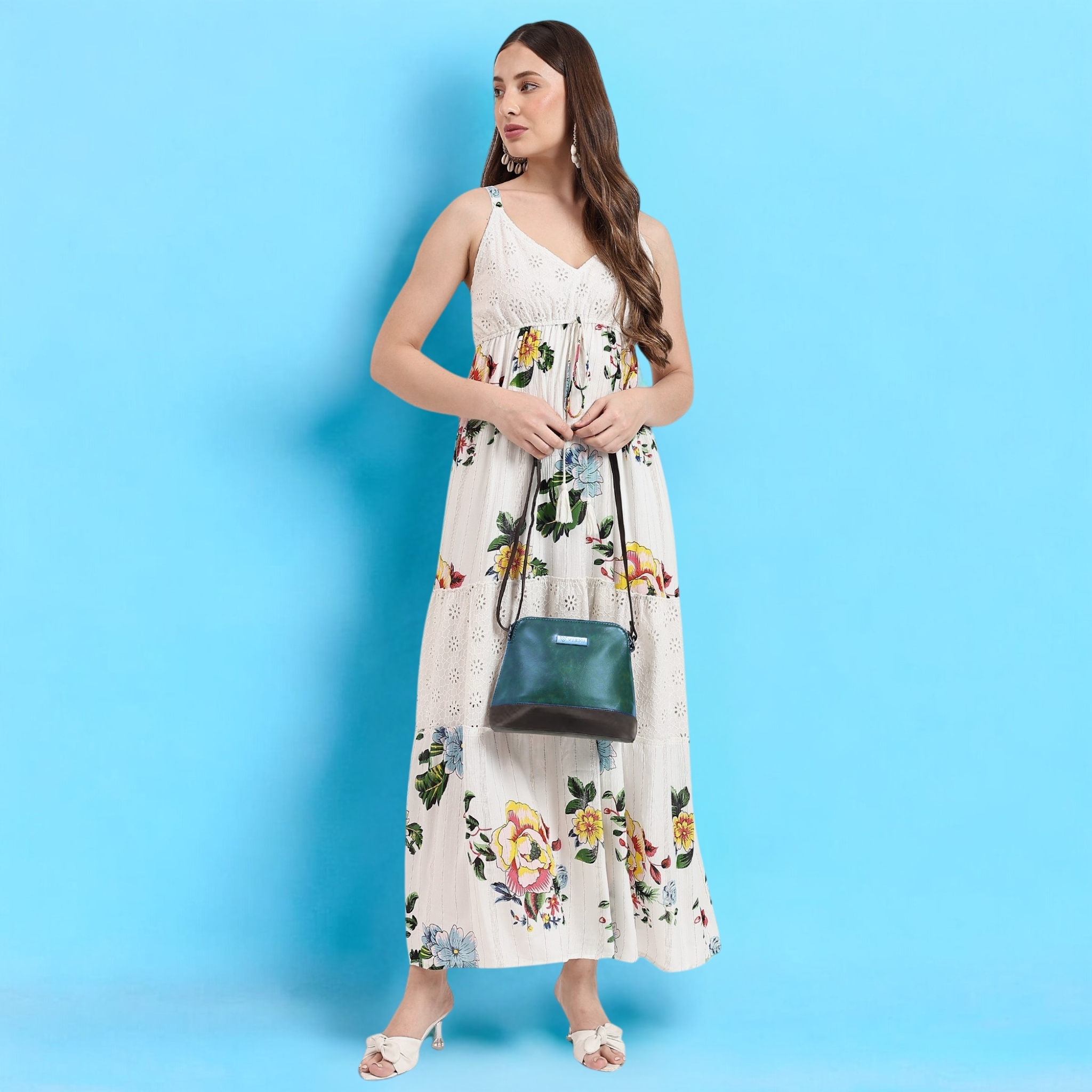 VISMIINTREND Crossbody Bag for Women, Girls | Stylish Shoulder Bag | Pu Leather Adjustable Travel Bags | Birthday Gift for Wife | Mother | Diwali Gift