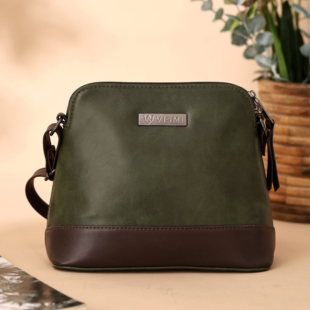 VISMIINTREND Crossbody Bag for Women, Girls | Stylish Shoulder Bag | Pu Leather Adjustable Travel Bags | Birthday Gift for Wife | Mother | Diwali Gift