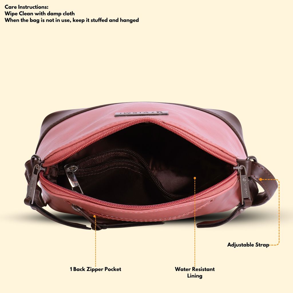 VISMIINTREND Crossbody Bag for Women, Girls | Stylish Shoulder Bag | Pu Leather Adjustable Travel Bags | Birthday Gift for Wife | Mother | Diwali Gift