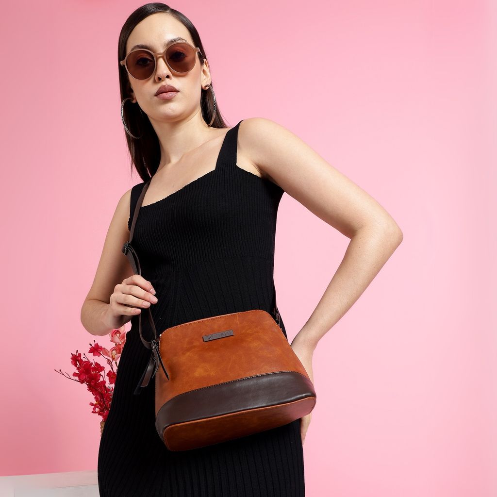 VISMIINTREND Crossbody Bag for Women, Girls | Stylish Shoulder Bag | Pu Leather Adjustable Travel Bags | Birthday Gift for Wife | Mother | Diwali Gift