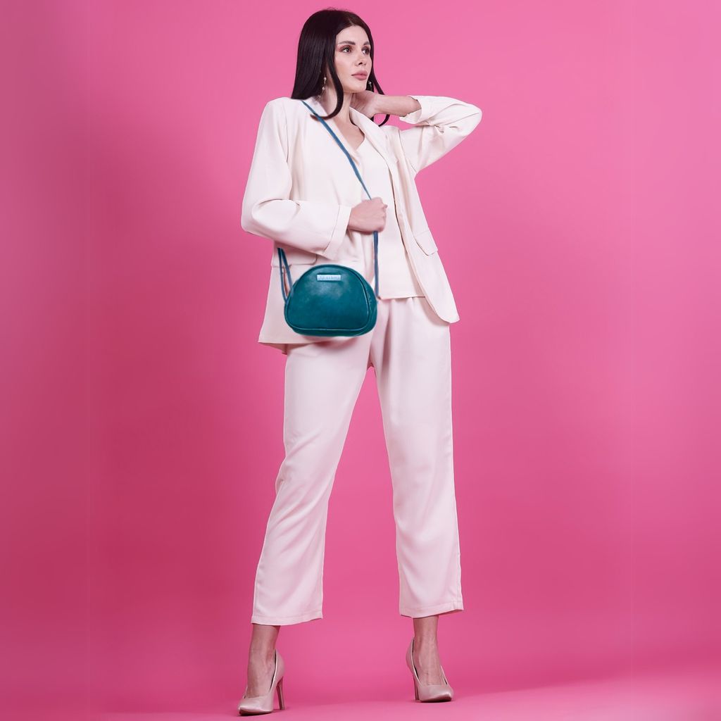 VISMIINTREND Stylish Crossbody Sling Bag with Adjustable Strap | Pu Leather Travel Bag | for Women, Girls | Birthday | Anniversary | Diwali Gift