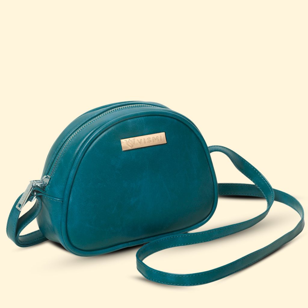 VISMIINTREND Stylish Crossbody Sling Bag with Adjustable Strap | Pu Leather Travel Bag | for Women, Girls | Birthday | Anniversary | Diwali Gift