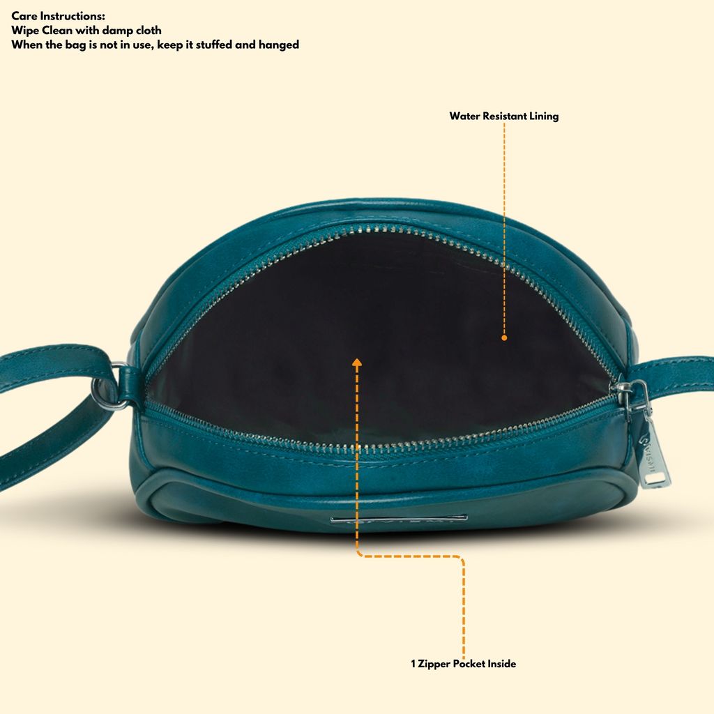 VISMIINTREND Stylish Crossbody Sling Bag with Adjustable Strap | Pu Leather Travel Bag | for Women, Girls | Birthday | Anniversary | Diwali Gift