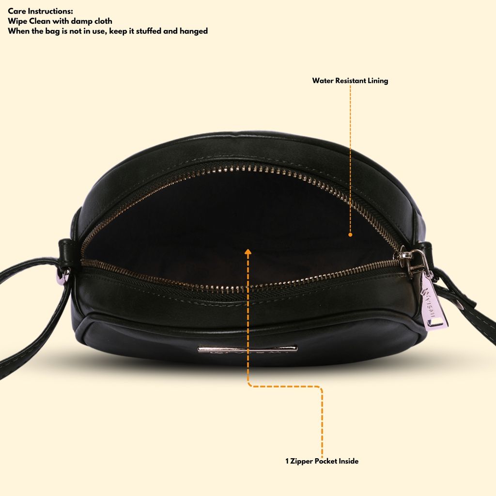 VISMIINTREND Stylish Crossbody Sling Bag with Adjustable Strap | Pu Leather Travel Bag | for Women, Girls | Birthday | Anniversary | Diwali Gift