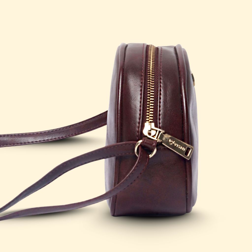 VISMIINTREND Stylish Crossbody Sling Bag with Adjustable Strap | Pu Leather Travel Bag | for Women, Girls | Birthday | Anniversary | Diwali Gift