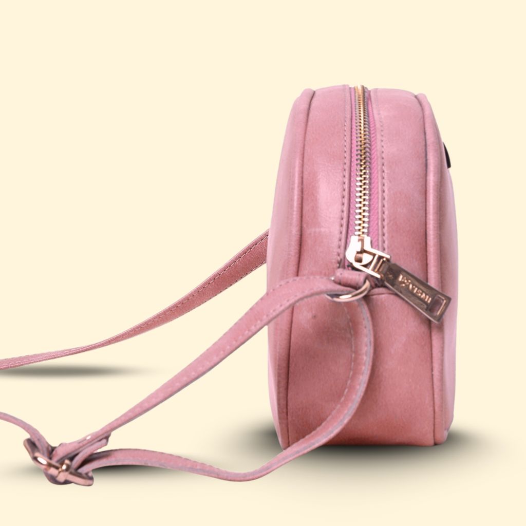 VISMIINTREND Stylish Crossbody Sling Bag with Adjustable Strap | Pu Leather Travel Bag | for Women, Girls | Birthday | Anniversary | Diwali Gift