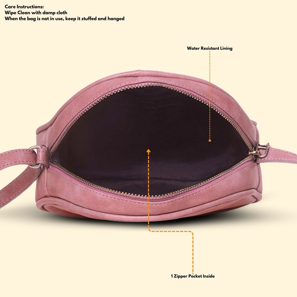 VISMIINTREND Stylish Crossbody Sling Bag with Adjustable Strap | Pu Leather Travel Bag | for Women, Girls | Birthday | Anniversary | Diwali Gift