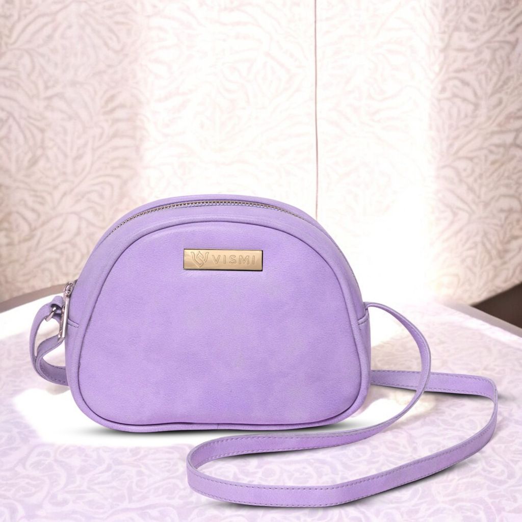 VISMIINTREND Stylish Crossbody Sling Bag with Adjustable Strap | Pu Leather Travel Bag | for Women, Girls | Birthday | Anniversary | Diwali Gift