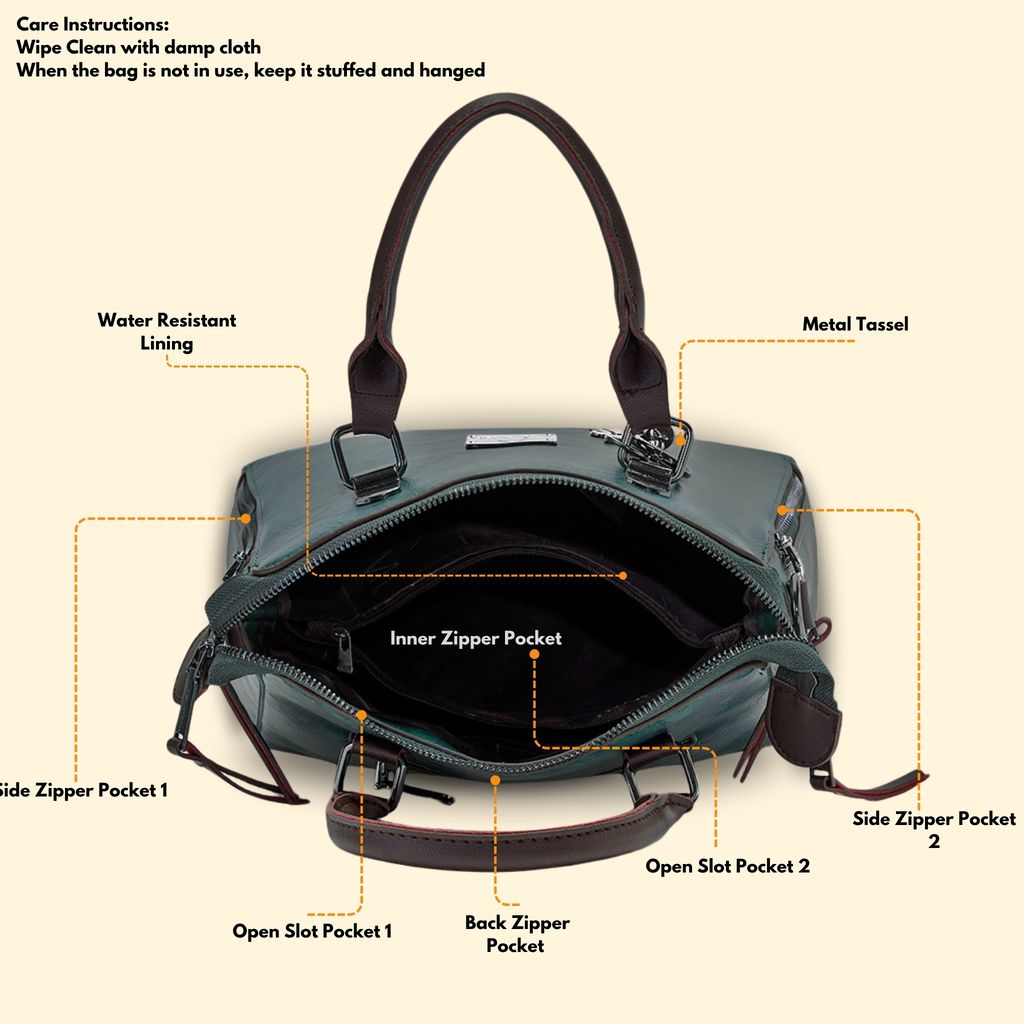 VISMIINTREND Stylish Sling Bag | Pu Leather Crossbody Satchel Bag | Women Handbag for Office | Travel | Daily Use | Detachable Adjustable Strap