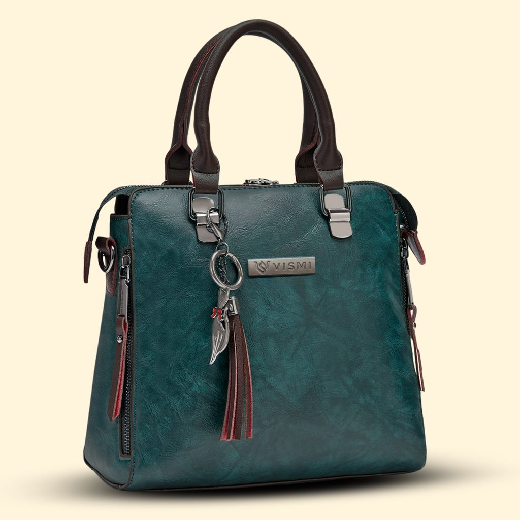 VISMIINTREND Stylish Sling Bag | Pu Leather Crossbody Satchel Bag | Women Handbag for Office | Travel | Daily Use | Detachable Adjustable Strap