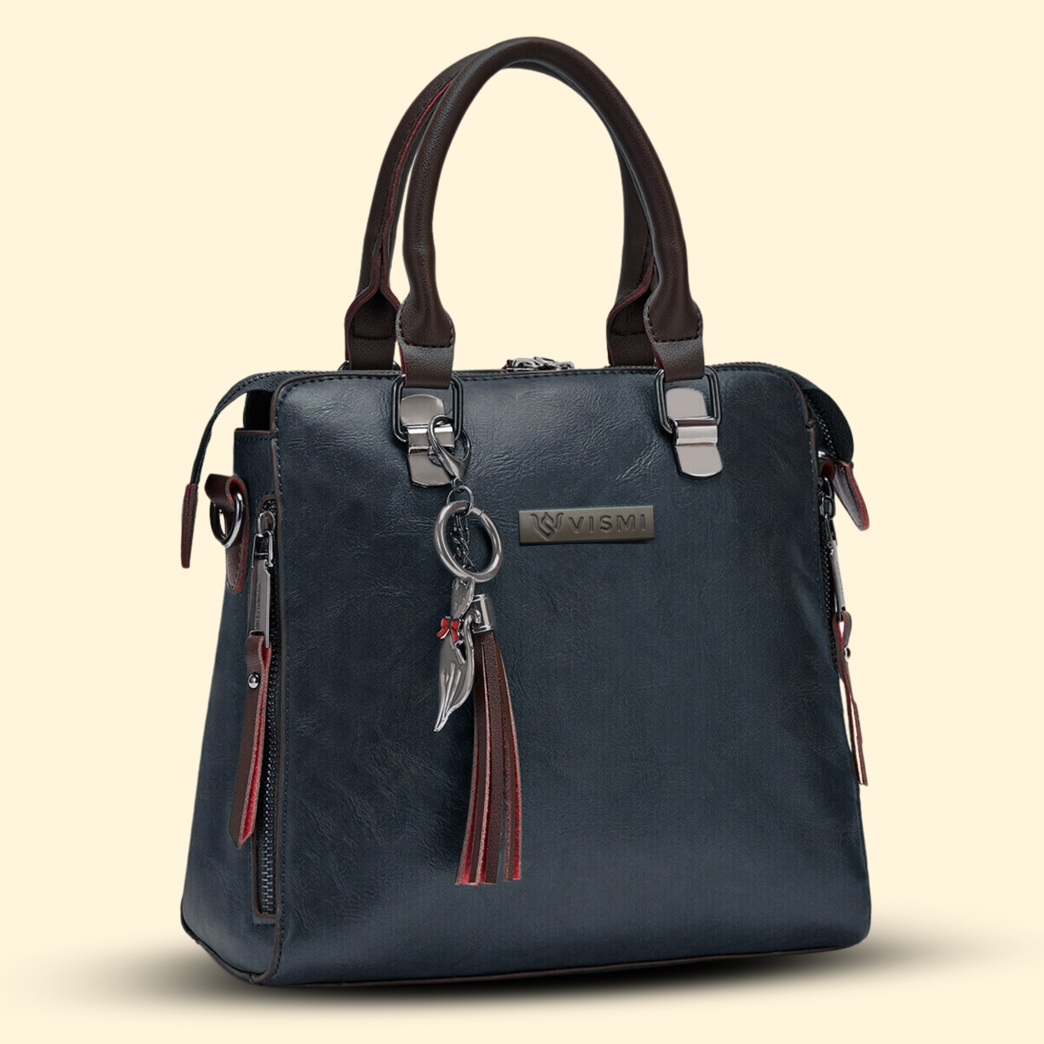 VISMIINTREND Stylish Sling Bag | Pu Leather Crossbody Satchel Bag | Women Handbag for Office | Travel | Daily Use | Detachable Adjustable Strap