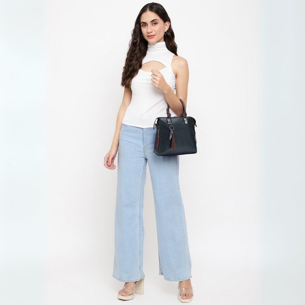 VISMIINTREND Stylish Sling Bag | Pu Leather Crossbody Satchel Bag | Women Handbag for Office | Travel | Daily Use | Detachable Adjustable Strap