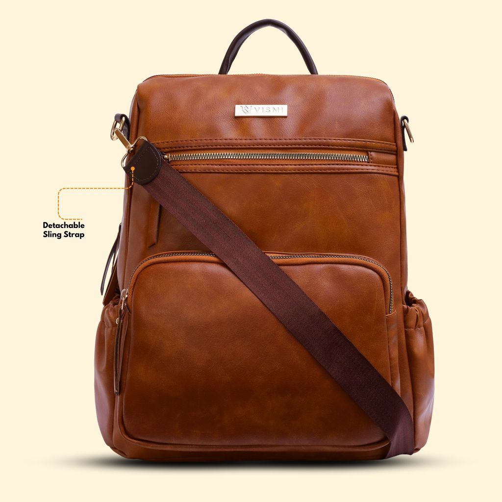 VISMIINTREND Women Bags | Stylish College Backpack | Backpack for Office Use | Travel Backpack | Vegan Leather | Waterproof | Laptop Backpack